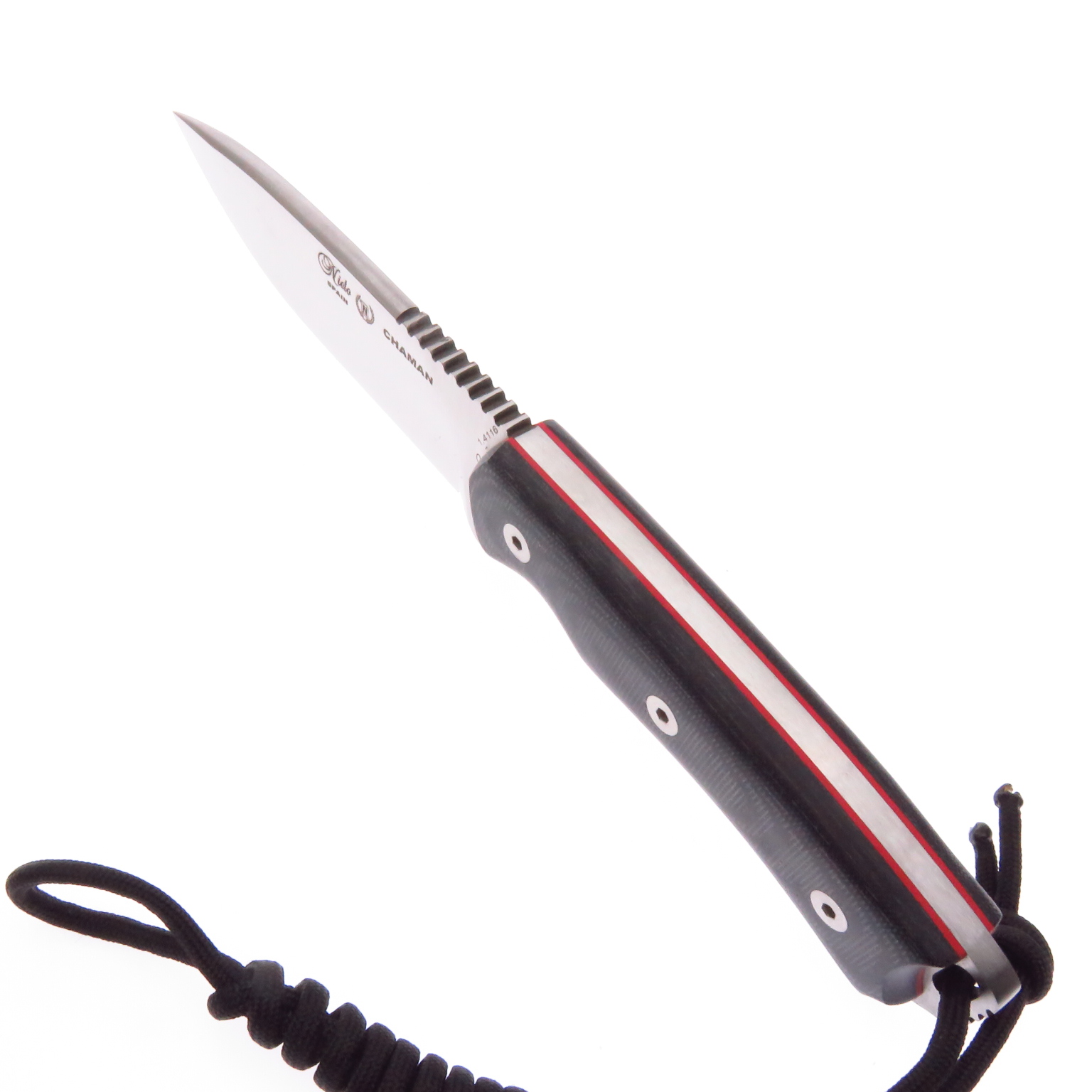 Ni140Mk Nieto Chaman Cuchillo De Supervivencia Con Kit