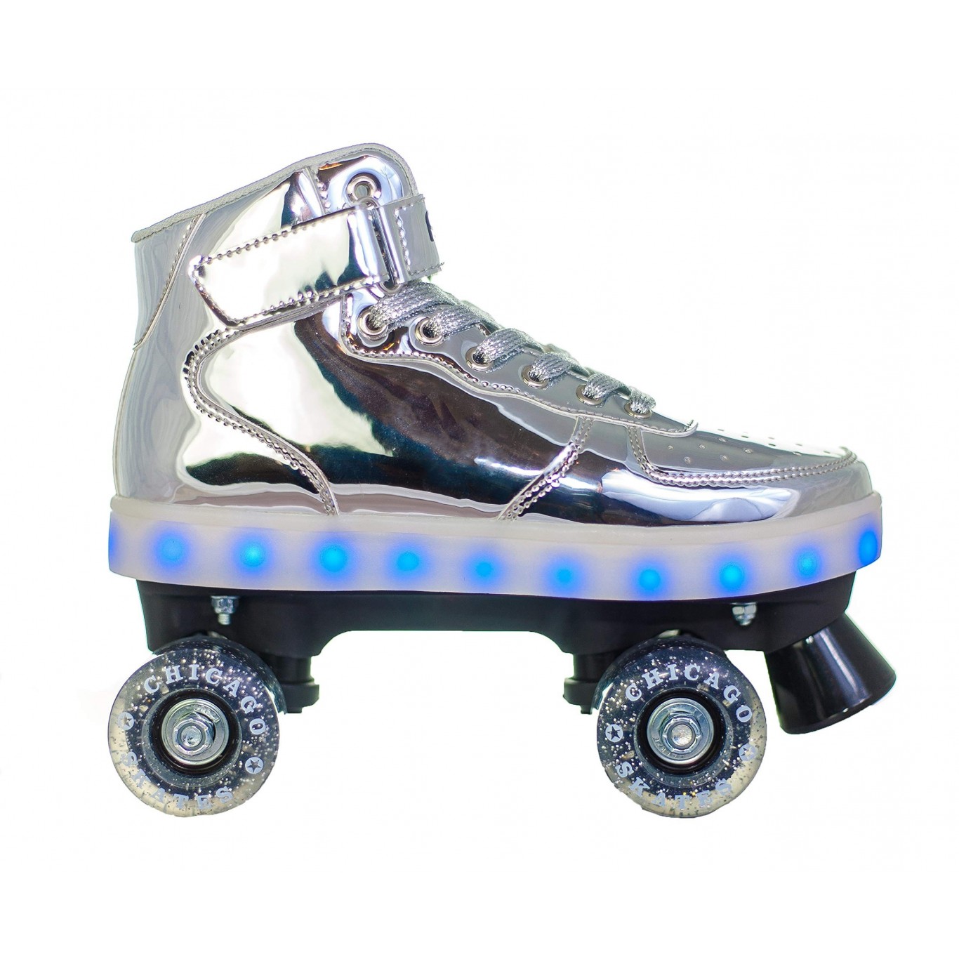 Patines Chicago Pulse Light Up Silver
