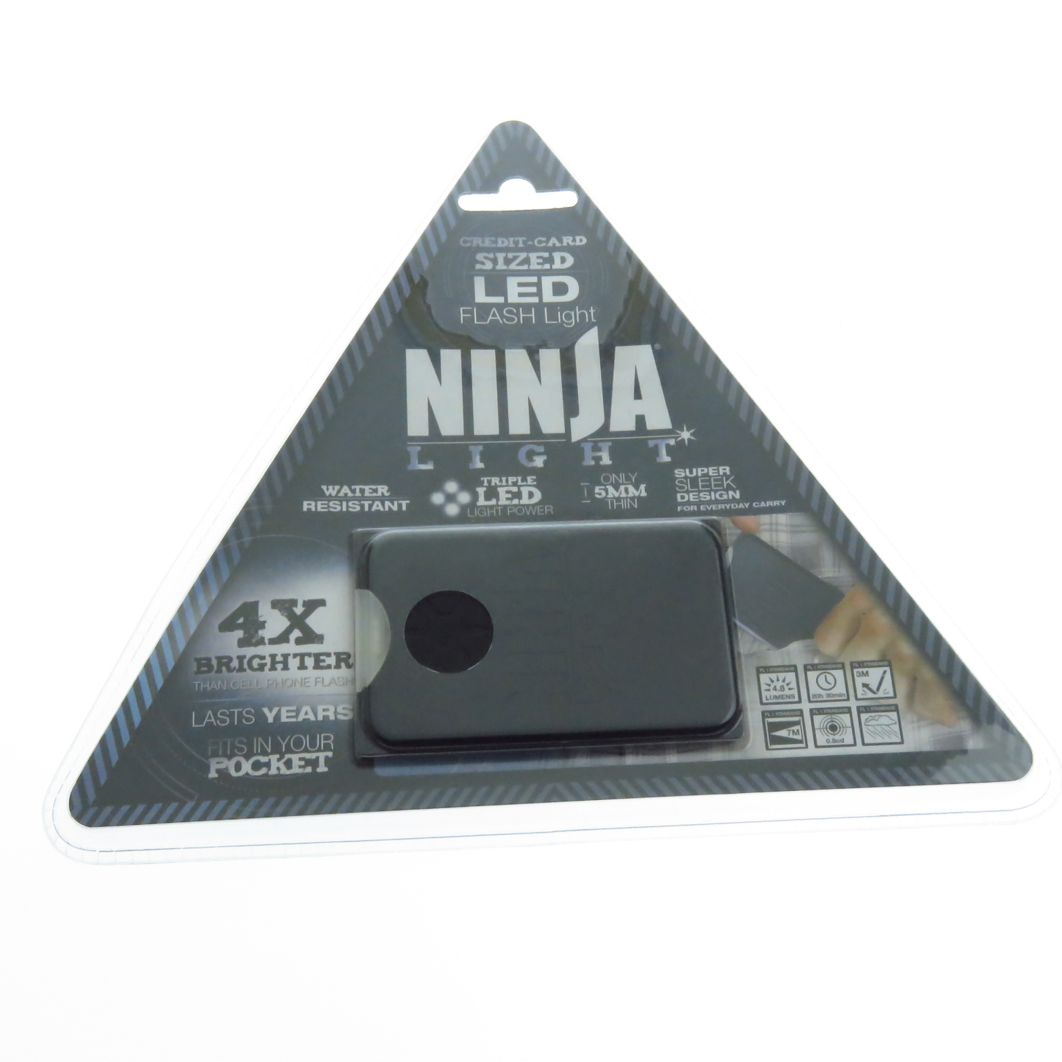 Ninja801 Wallet Ninja Card Led Linterna Tarjeta De Credito