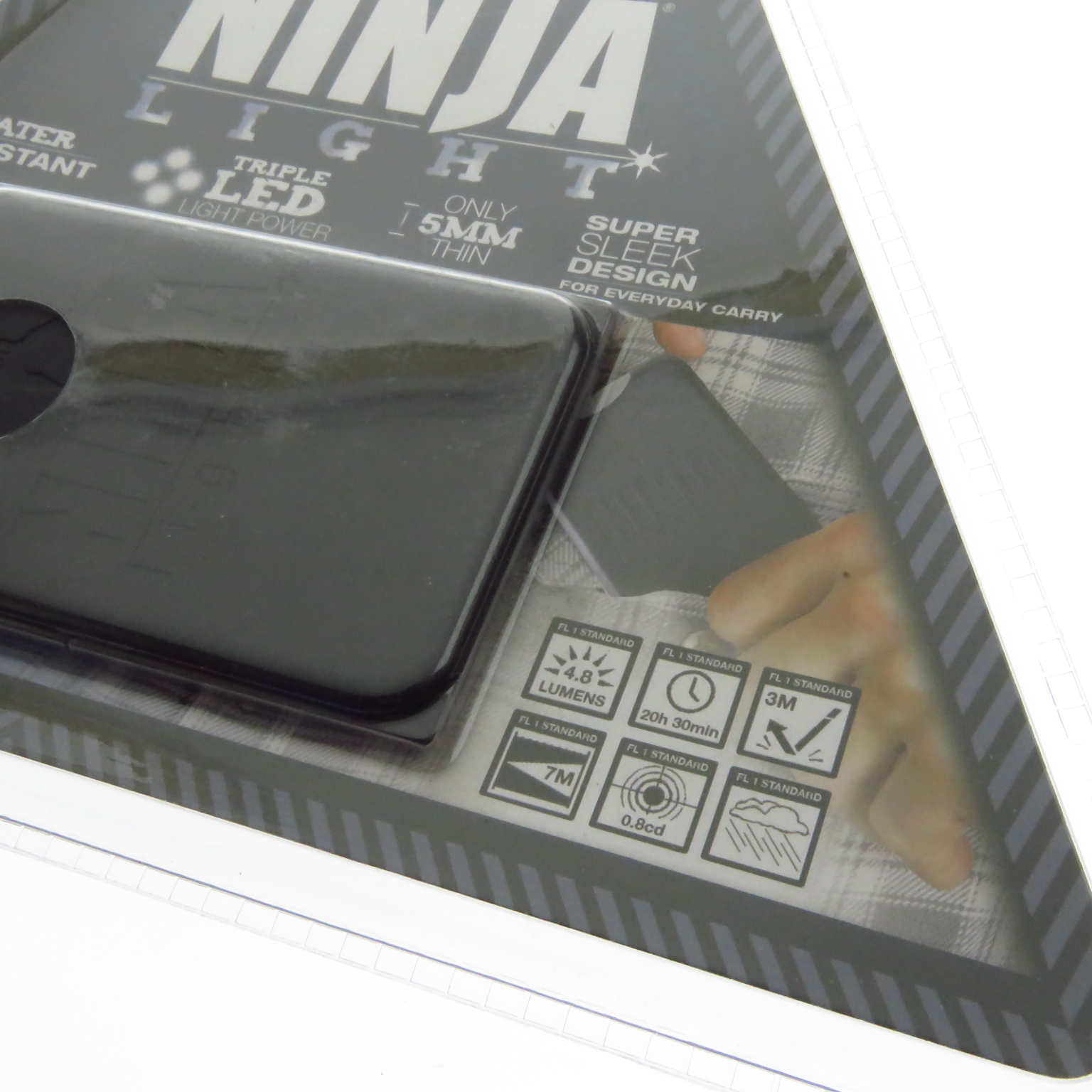 Ninja801 Wallet Ninja Card Led Linterna Tarjeta De Credito