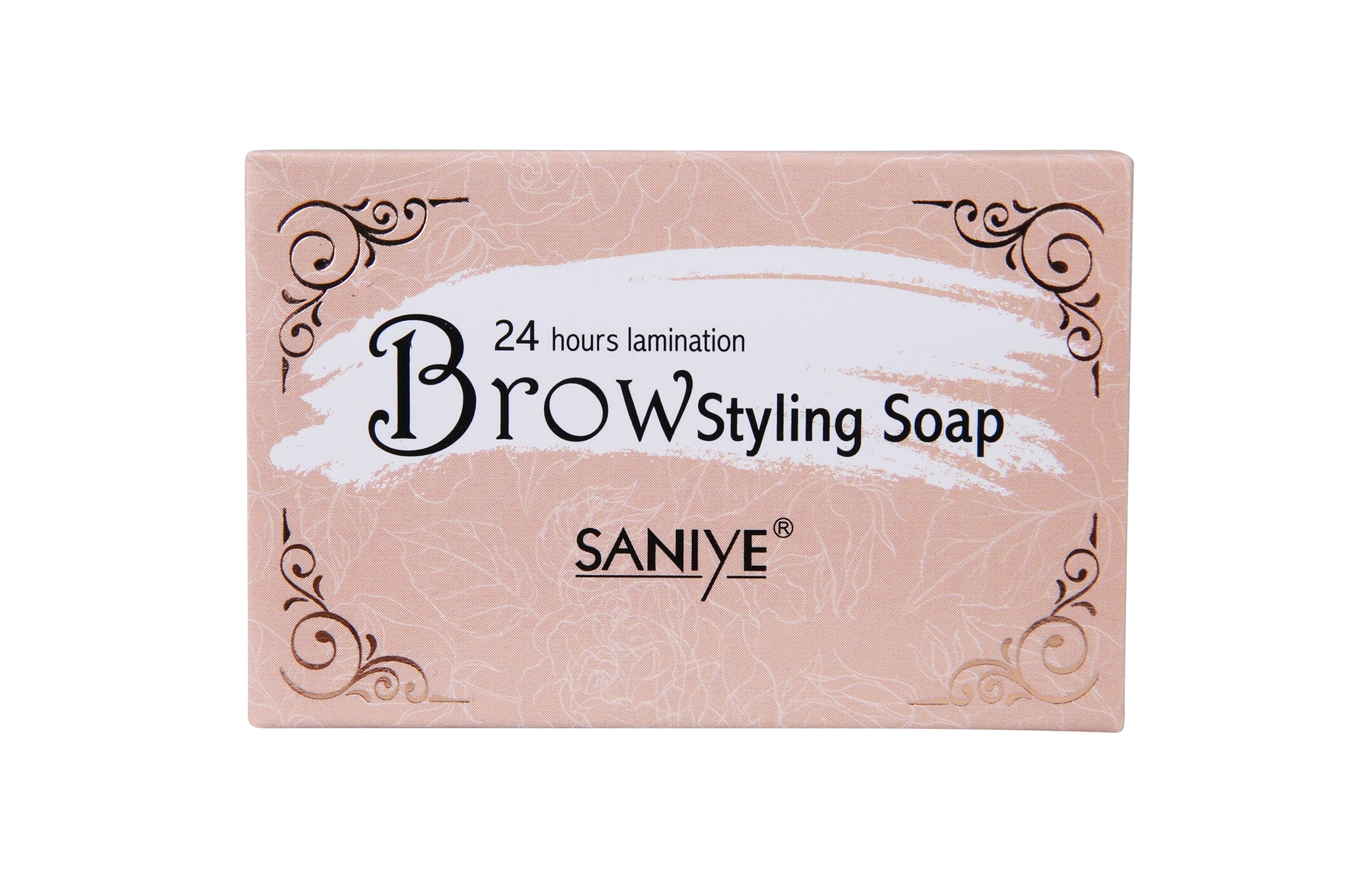Jabón Para Cejas Con Cepillo M324 Rosa Clásico Saniye 11 G