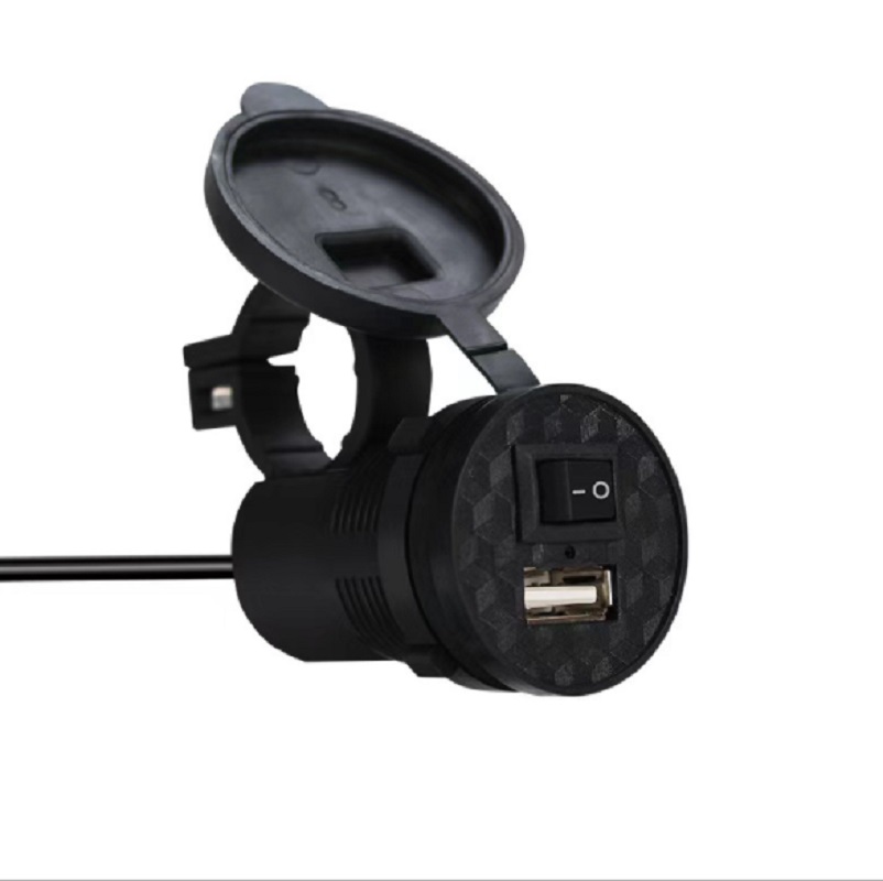 cargador usb turbo  para motocicleta 2.1 mah