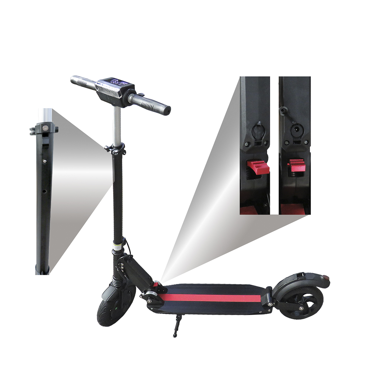 Scooter Eléctrico Patín Eléctrico Urban Motor 350w 30km Max