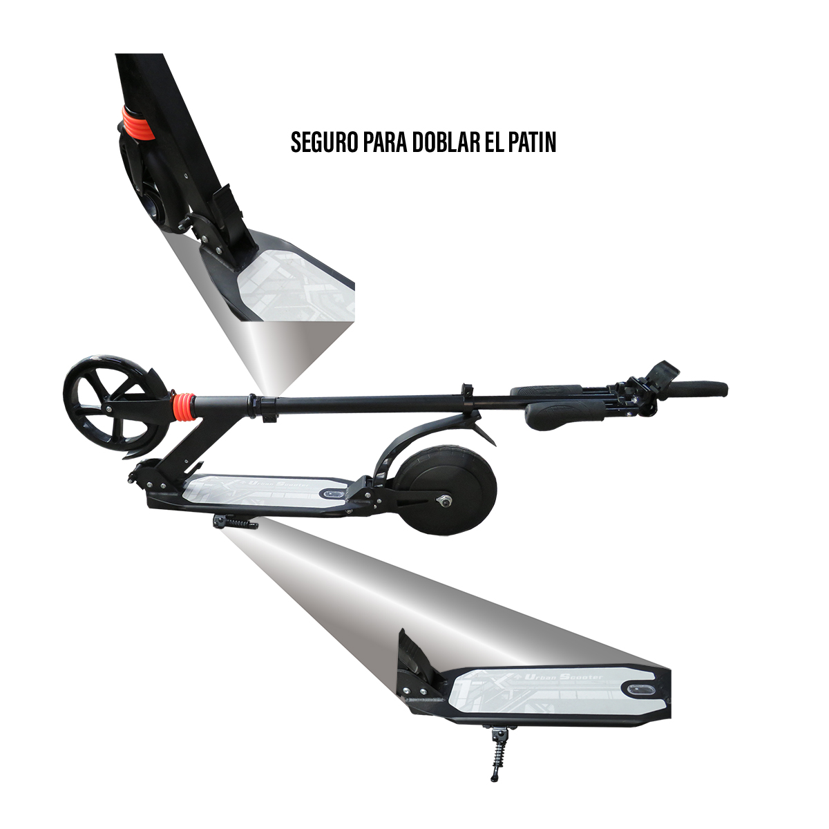 Scooter Eléctrico Patín Eléctrico Urban 150w 12km Max.