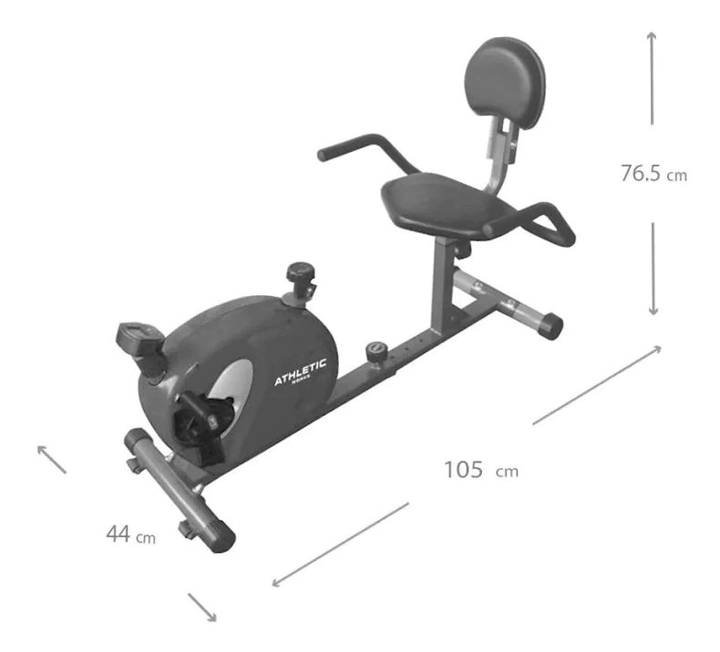 Bicicleta Recumbente  Athletic Works