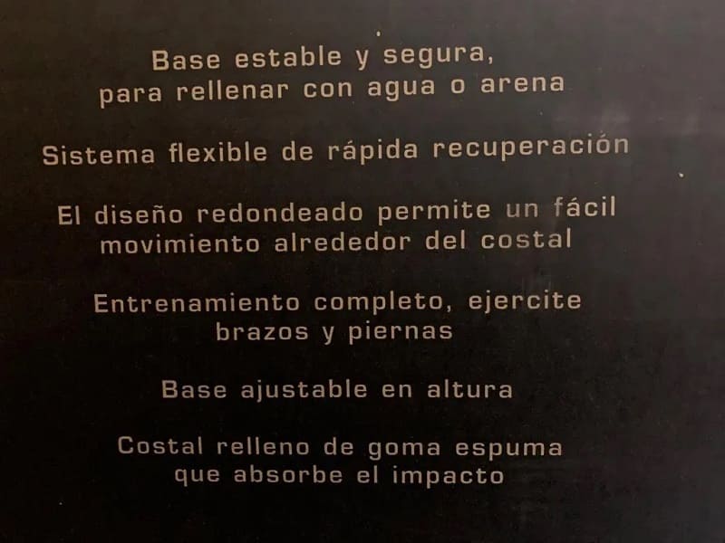 Saco De Boxeo Con Base