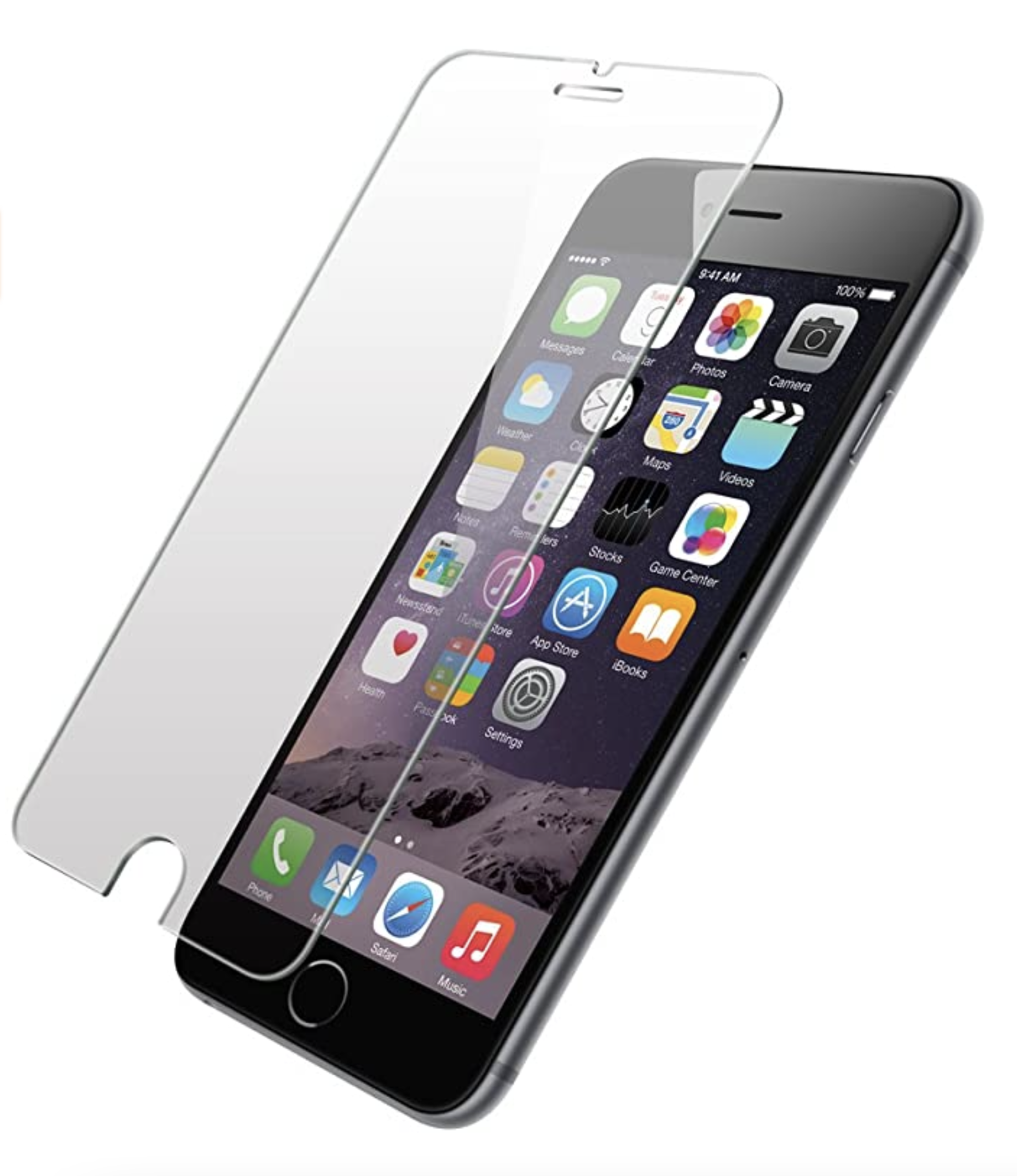 Mica Protector de Pantalla iPhone 7 OG con Vidrio Templado