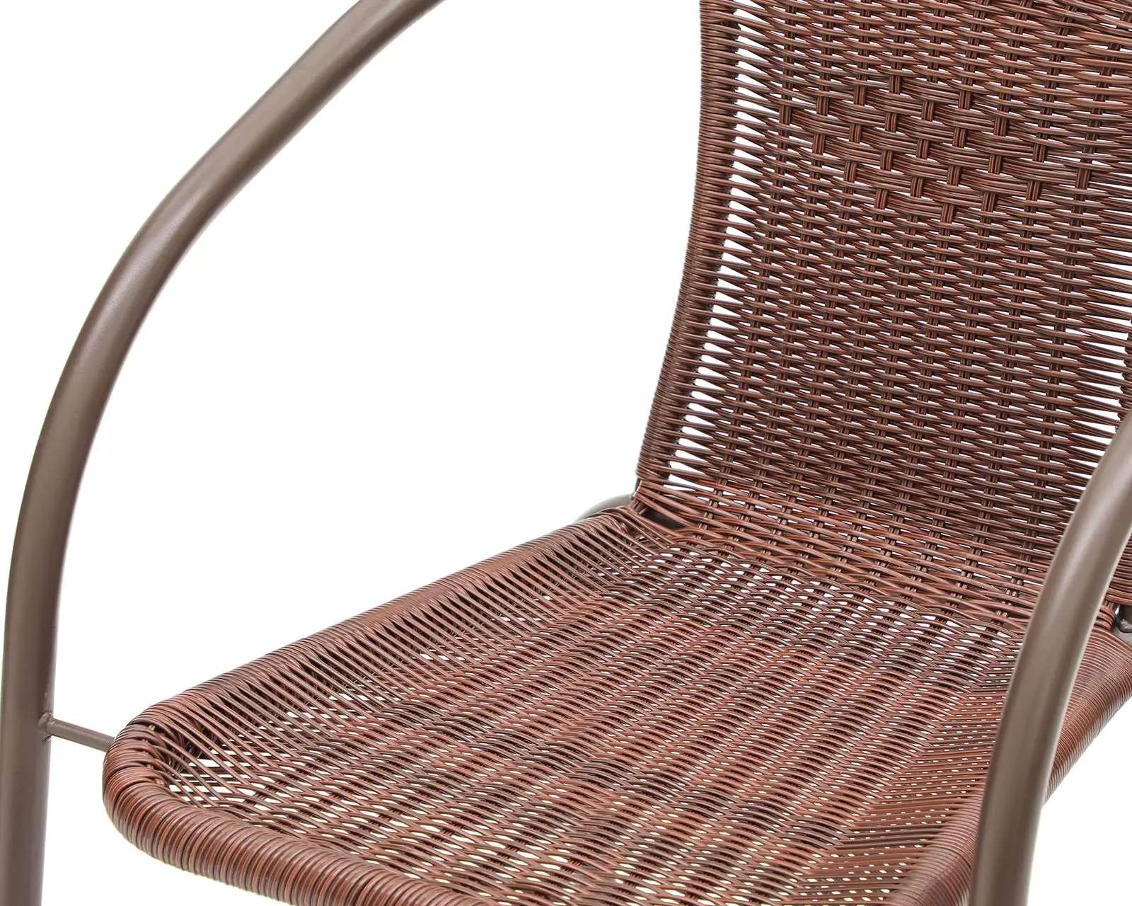 Mesa De Jardin y Patio Redonda Con 2 Sillas sheryl CONGO