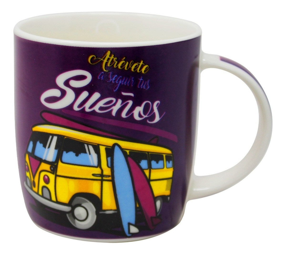 Tazas Grande Para Cafe Papá Frases 350ml Porcelana Decorada