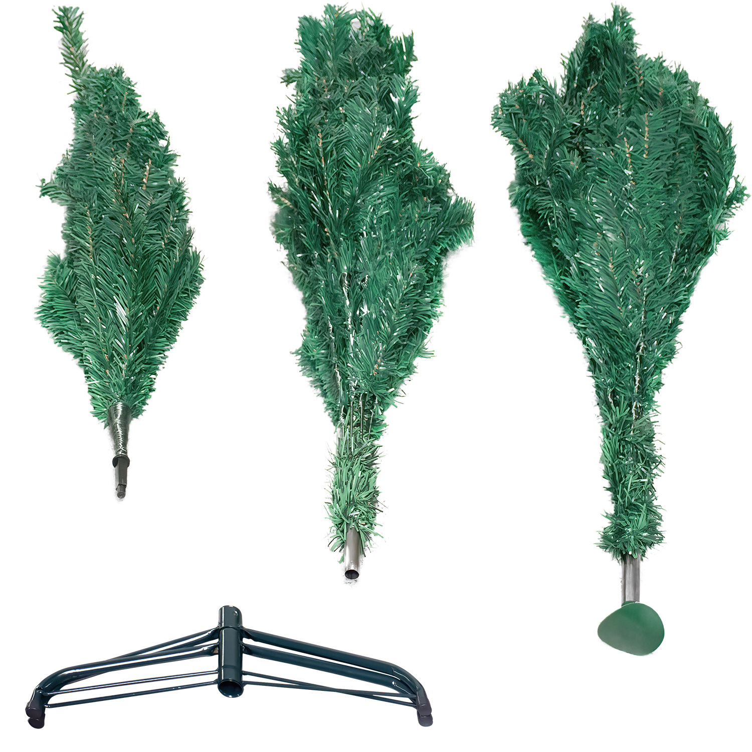 Arbol De Navidad 1.90 m Pino Artificial Follaje Verde Frondoso Pachon Apariencia Natural