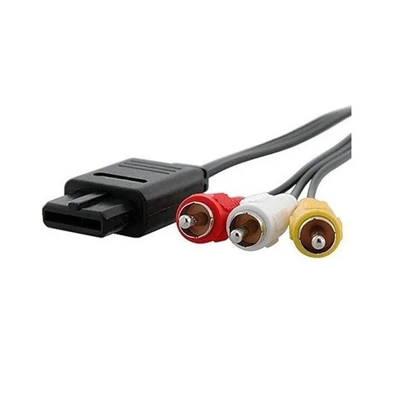 Cable Av Rca N64 Snes Super Nintendo Game Cube N64 . Bsg