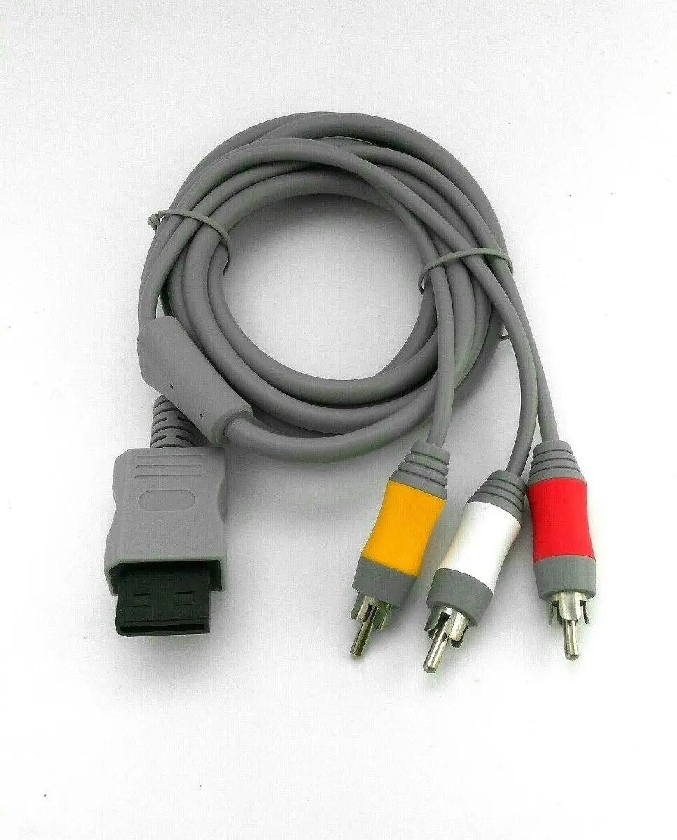 Cable Av Audio Y Video Para Nintendo Wii - Wiiu Maxima Calidad : Bsg