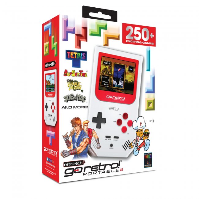 Consola portatil GoRetro! V 1.3 con mas de 250 juegos Retro-Bit