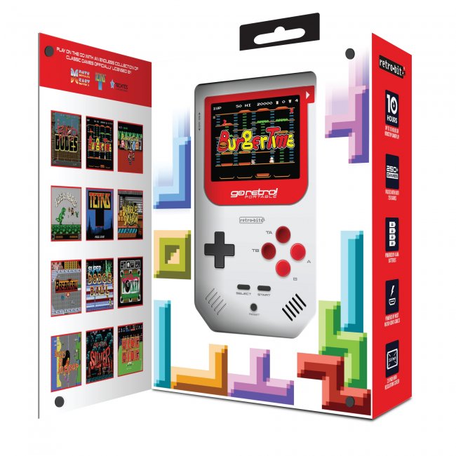 Consola portatil GoRetro! V 1.3 con mas de 250 juegos Retro-Bit