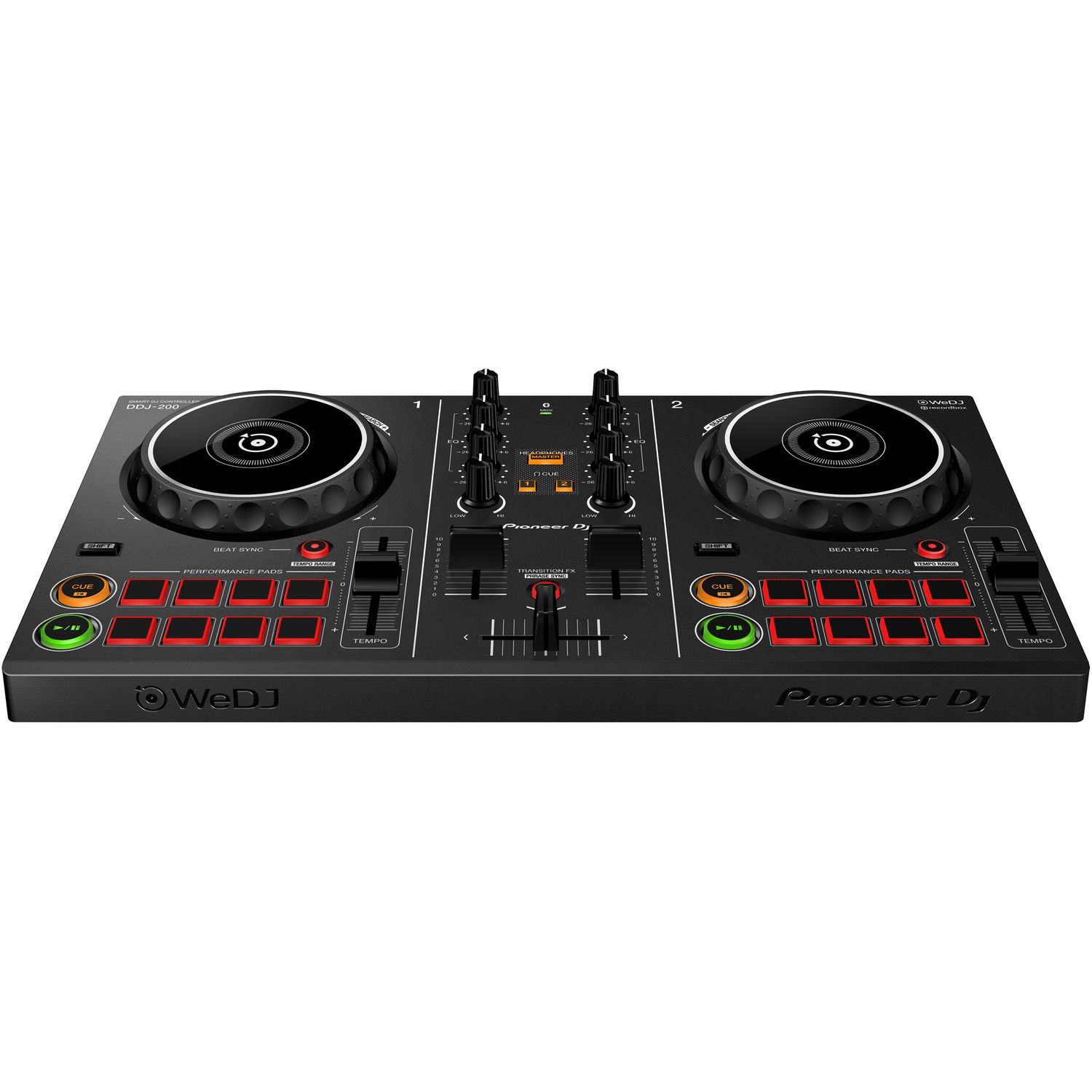 Controlador Inteligente para DJ Pioneer DDJ 200-Negro