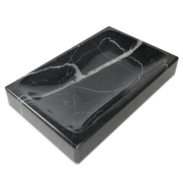 LUHOM LUJOSO HOGAR MEXICO Jabonera de Mármol Natural / Soporte de jabón para baño / Porta jabón / Jabonera de Baño y Cocina / Accesorios de Baño / Jabonera de piedra / Plato para jabón / Caja de jabón Hotel, Restaurante, Oficina y Bar.