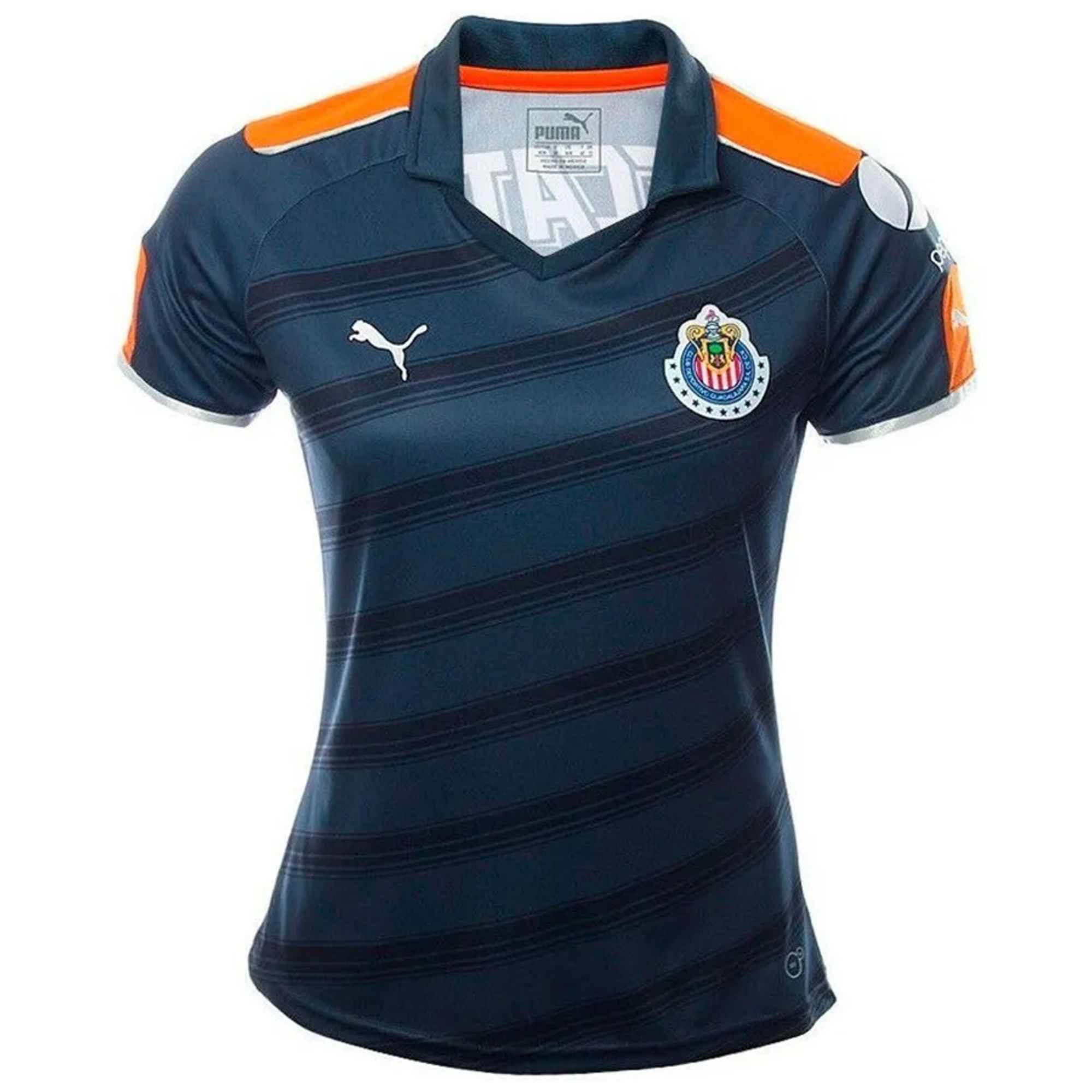 Playera Puma Caballero Chivas Alternativo Azul Marino