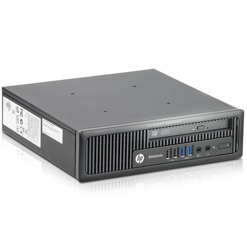 CPU HP EliteDesk 800 G1  Slim-FF Intel Core i5 4ta generación- 4GB RAM, 320GB Disco Duro-WIFI-Windows 10 PRO- Equipo Clase B, Reacondicionado.