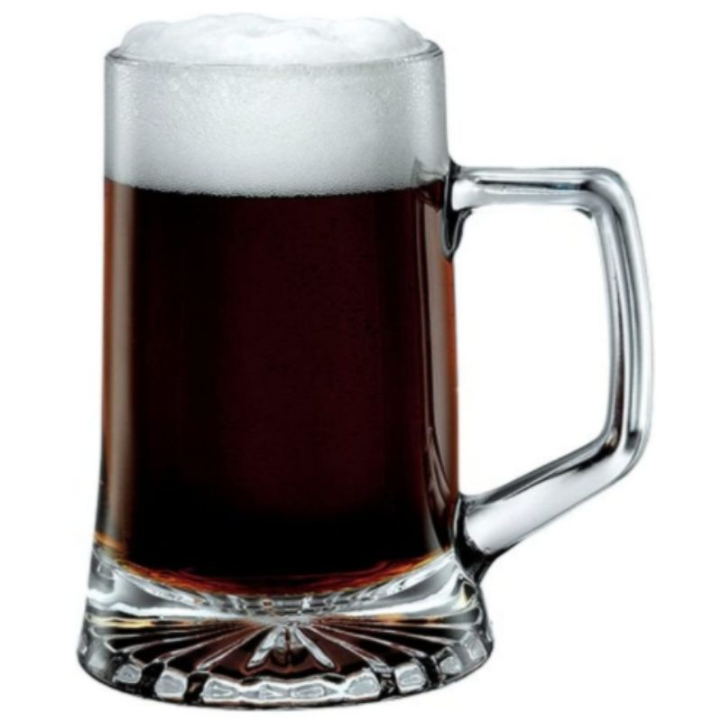 Bormioli 1522-1425 6 Vasos Vidrio Cerveza Tarro Cervecero Stern 500ml