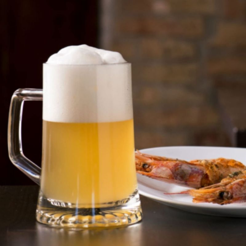 Bormioli 1522-1425 6 Vasos Vidrio Cerveza Tarro Cervecero Stern 500ml