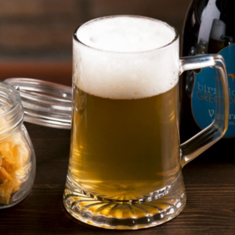 Bormioli 1522-1425 6 Vasos Vidrio Cerveza Tarro Cervecero Stern 500ml