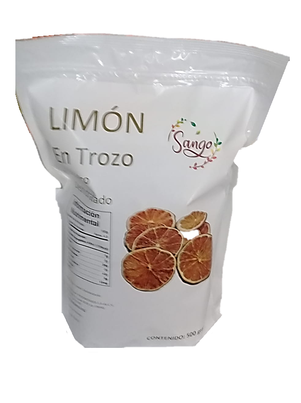 1 Kg De Limón Deshidratado En Rodajas Natural
