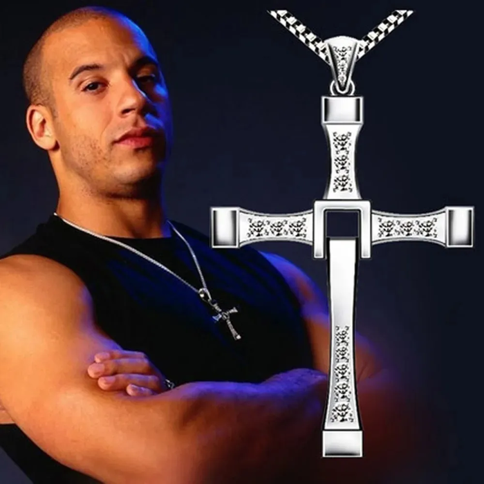 COLLAR DE CRUZ TORETTO DOMINIC RAPIDO Y FURIOSO