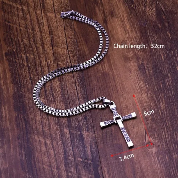 COLLAR DE CRUZ TORETTO DOMINIC RAPIDO Y FURIOSO