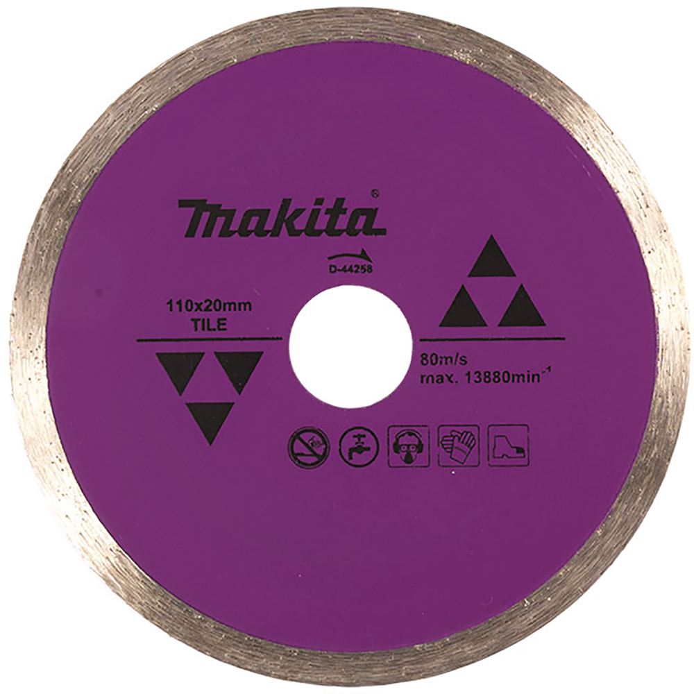 Disco Diamante Rin continuo. 4-3/8 X 20mm P/4100 Makita D44258