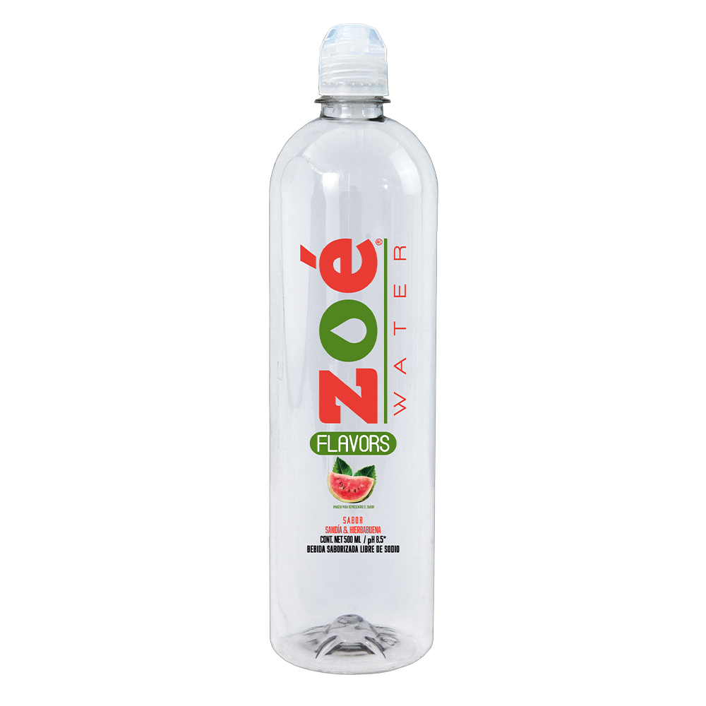 Zoé water Flavors Sandia & Hierbabuenna 500 ml
