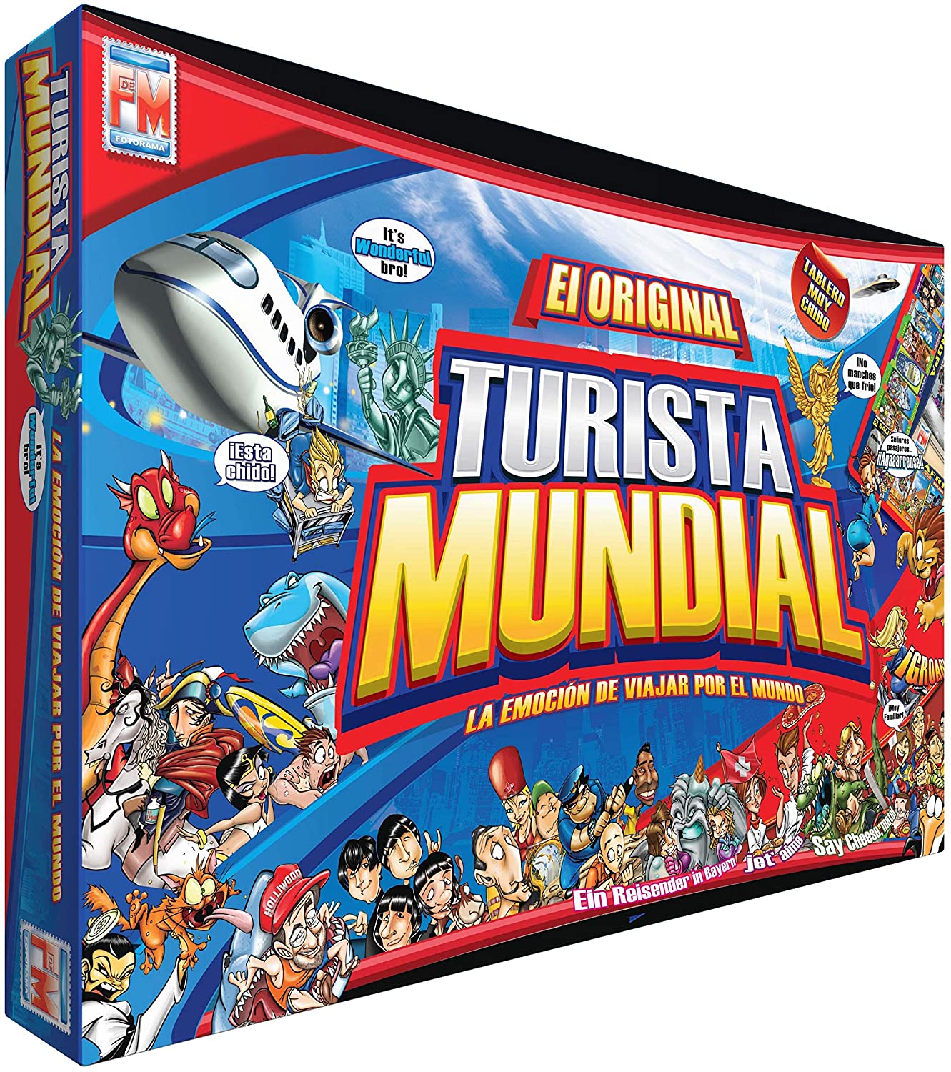 El Original Turista Mundial, Fotorama, Juego de Mesa, 8+