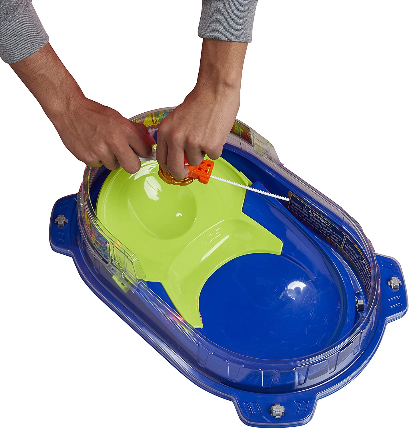 Beyblade Burst Rise Hypersphere Vortex Climb Battle Set - Juego Completo con Beystadium, 2 Juguetes de Batalla y 2 lanzadores