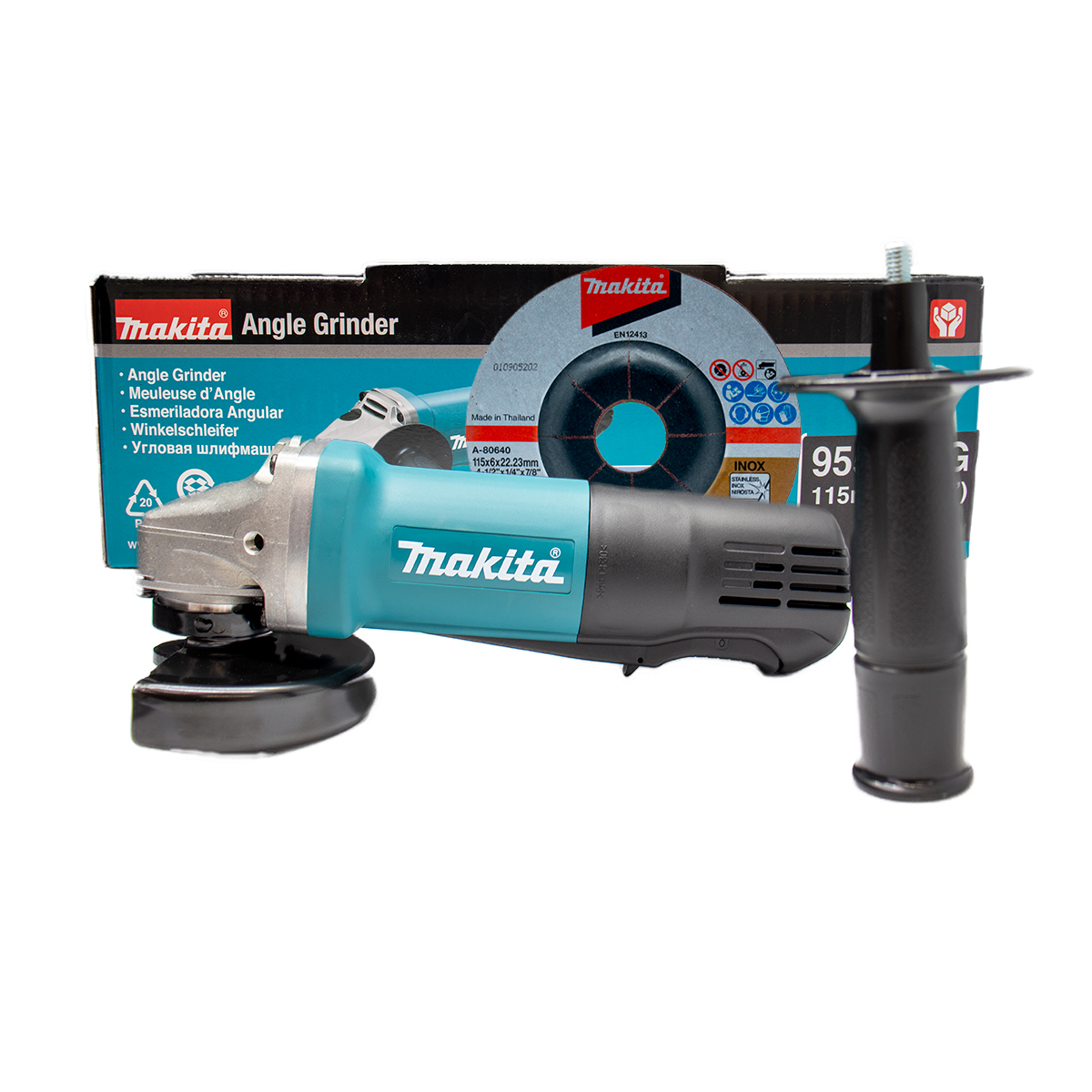 MINIESMERILADORA 4 1/2 MAKITA 9557HPG