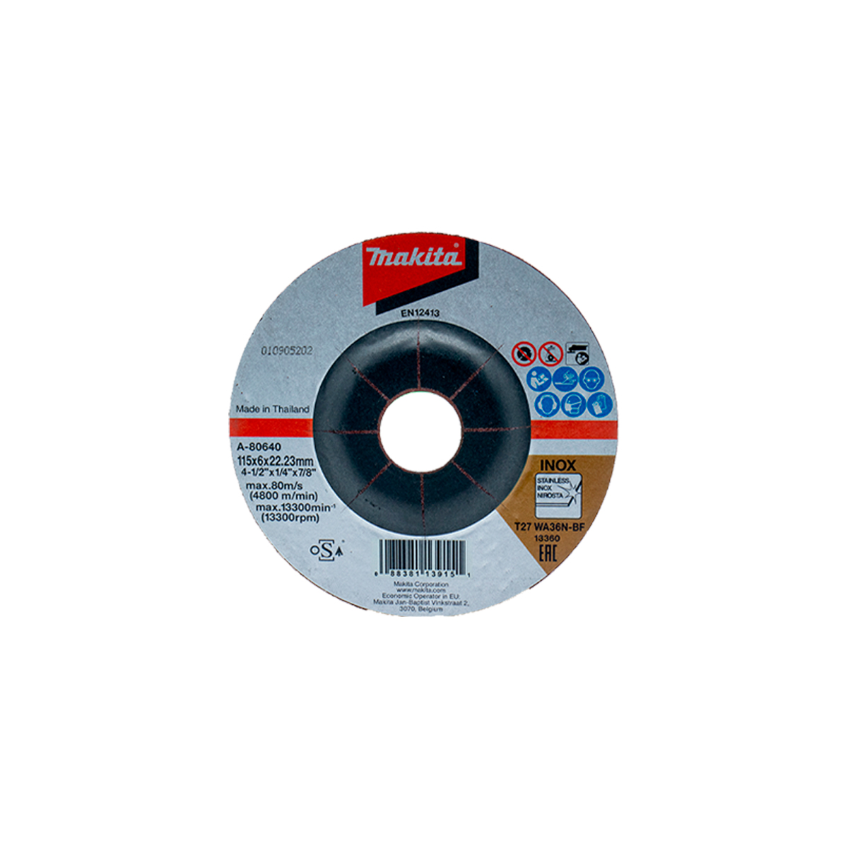 MINIESMERILADORA 4 1/2 MAKITA 9557HPG