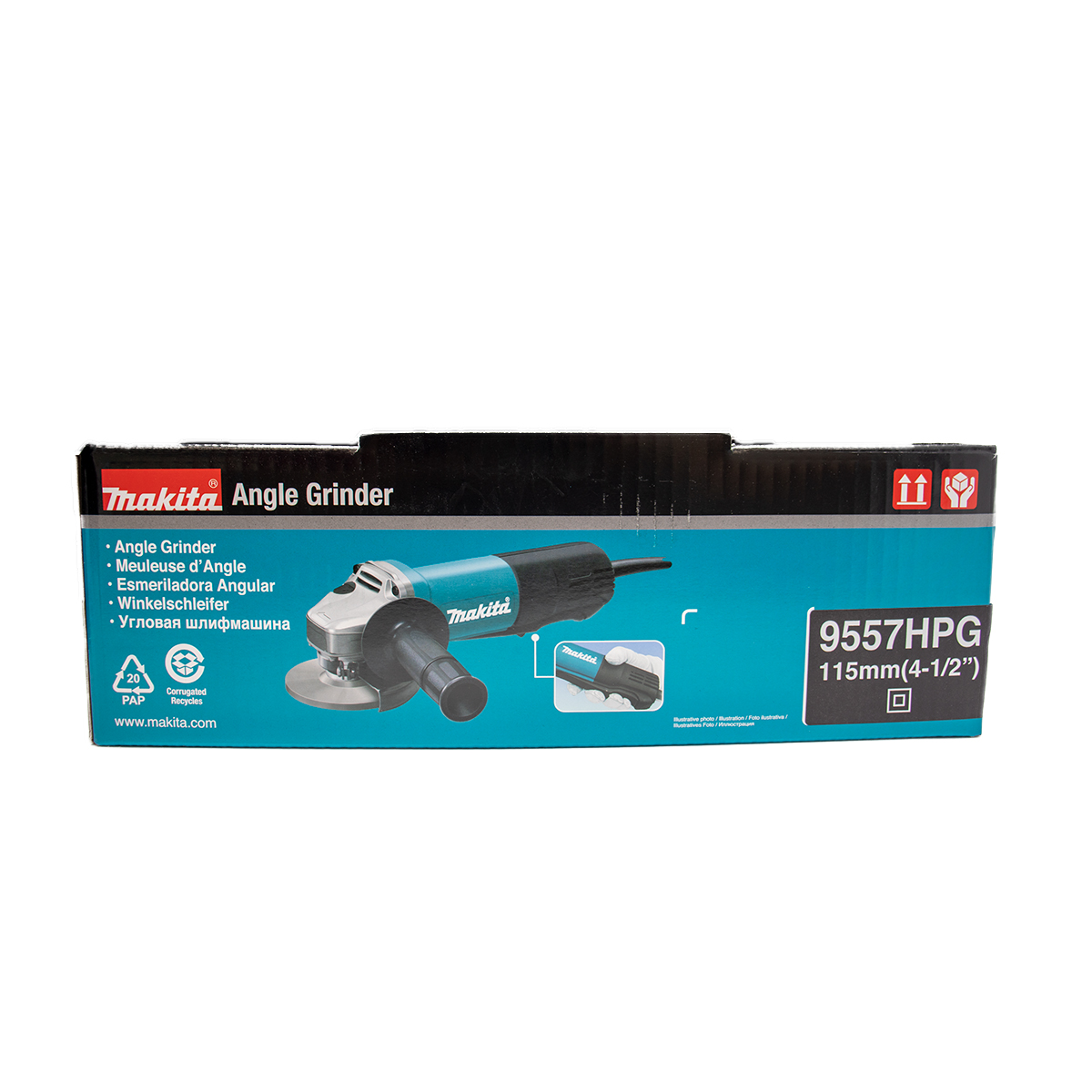 MINIESMERILADORA 4 1/2 MAKITA 9557HPG