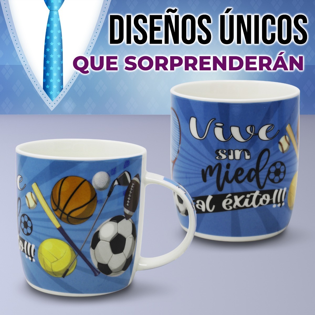 Taza Para Cafe Diseño Deportes 350 Ml Porcelana Estilo Retro