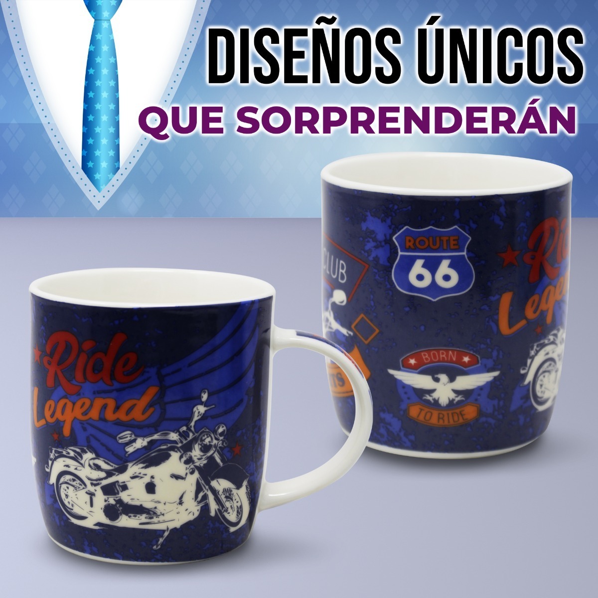Taza Para Cafe Diseño Deportes 350 Ml Porcelana Estilo Retro