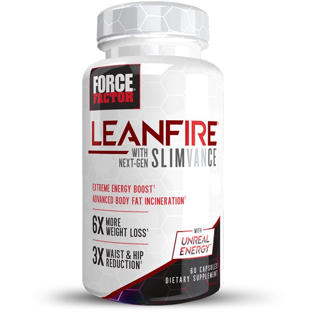 FORCE FACTOR LeanFire Slimvance 60 capsulas