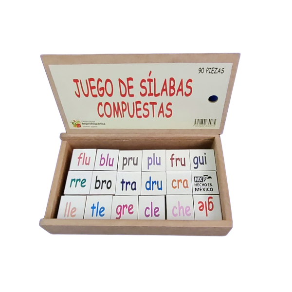 Juego de sílabas compuestas