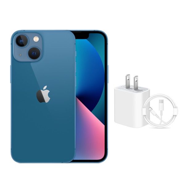 Apple IPhone 13 Azul 256GB 5G Nuevo + Cubo Cargador