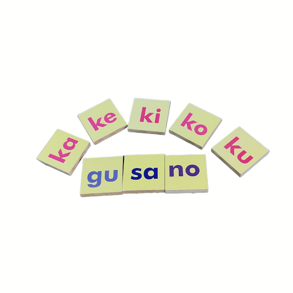 Juego sílabas simples