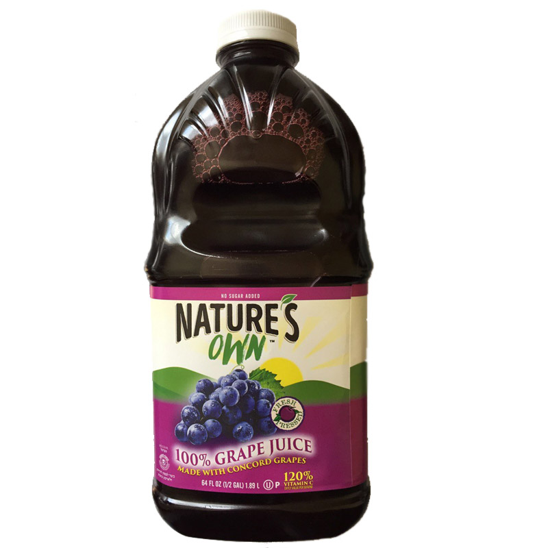 Jugo de uva Kosher Natures own