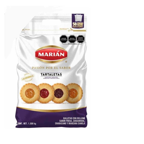 Tartaletas Marian bolsa de 1.5 kg.