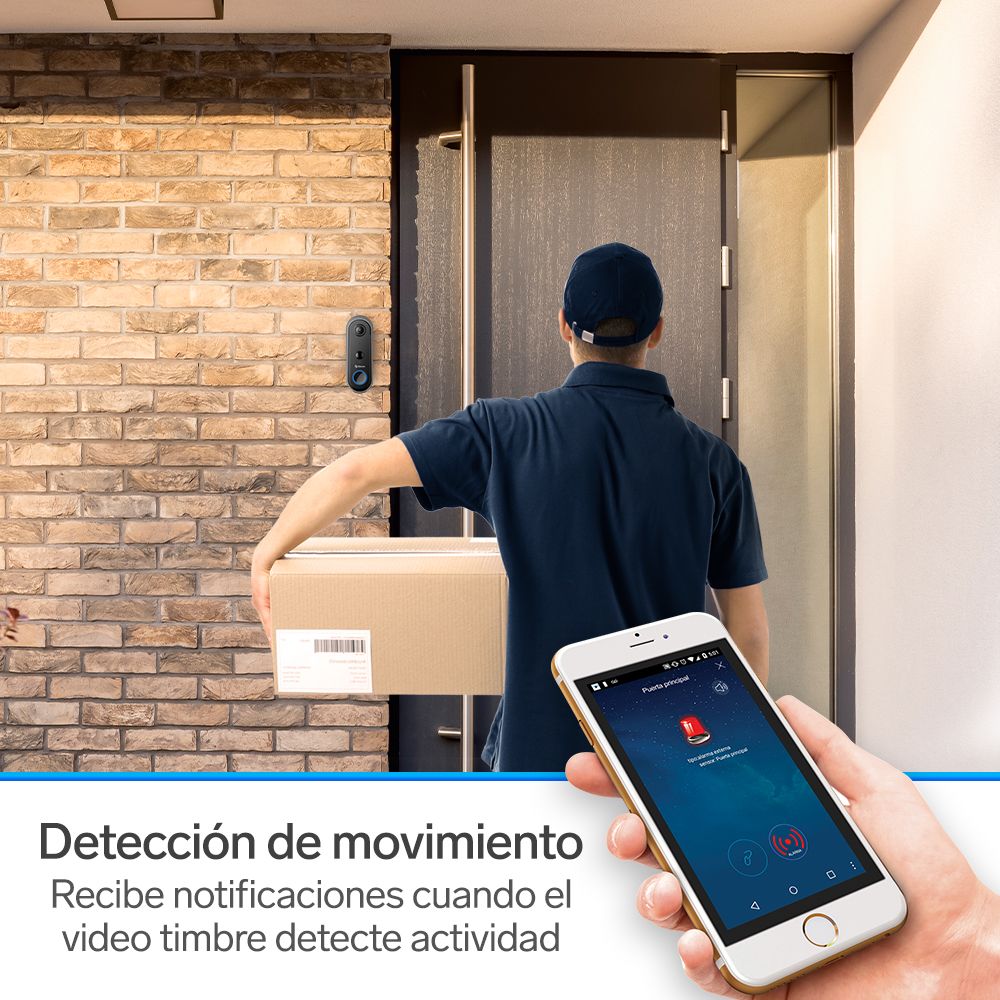 Video Timbre WiFi Steren visión nocturna bocina y micrófono