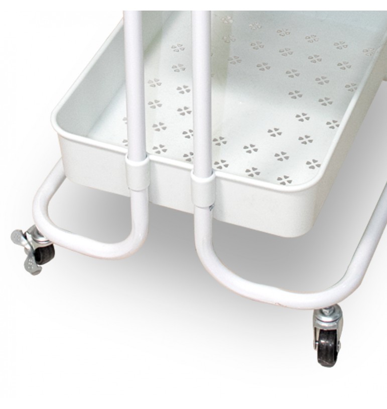 Carrito Organizador Multiusos 3 niveles con ruedas para cocina, baño, hogar