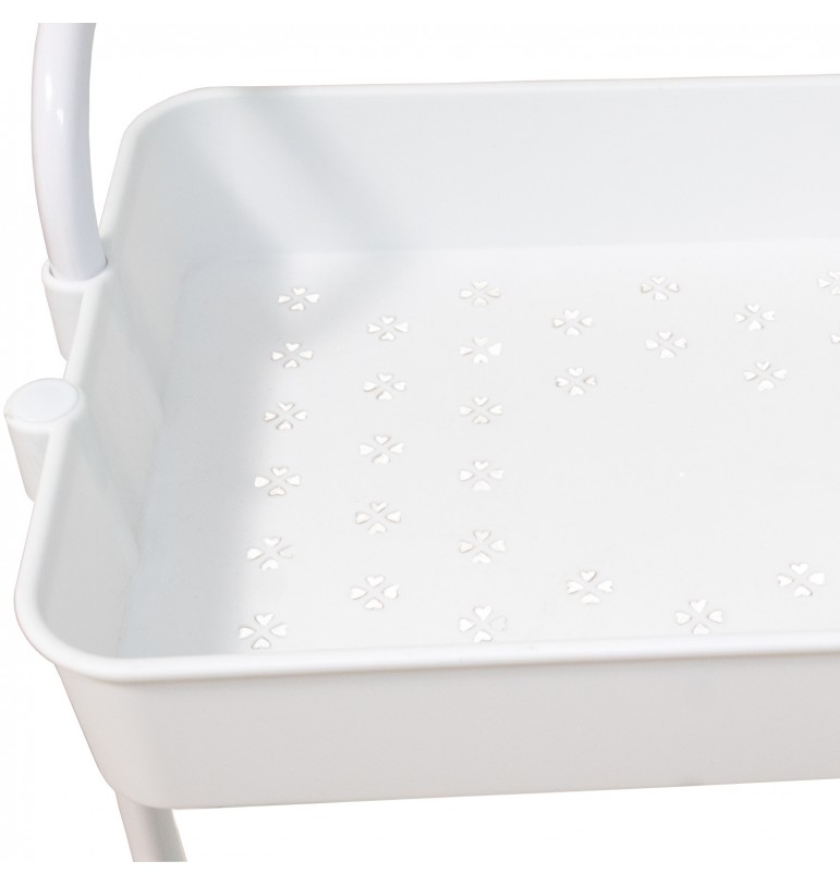 Carrito Organizador Multiusos 3 niveles con ruedas para cocina, baño, hogar