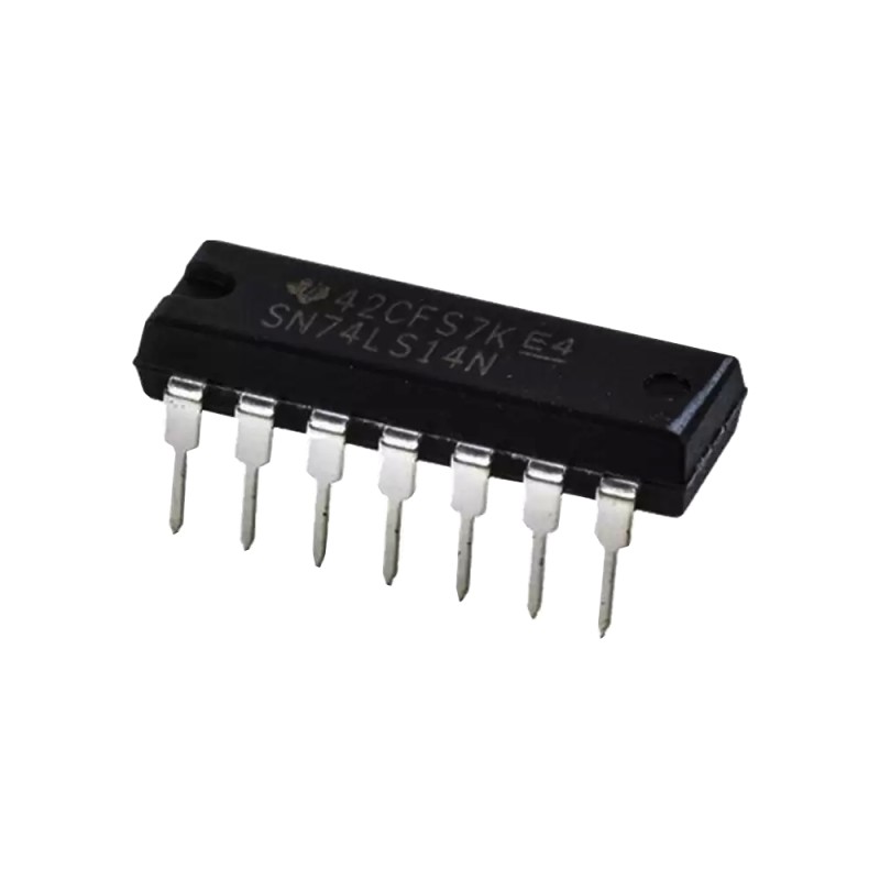 74LS14 Son 6 Inversores Schmitt Trigger Con Salida Totem Pole 5 pzas mv