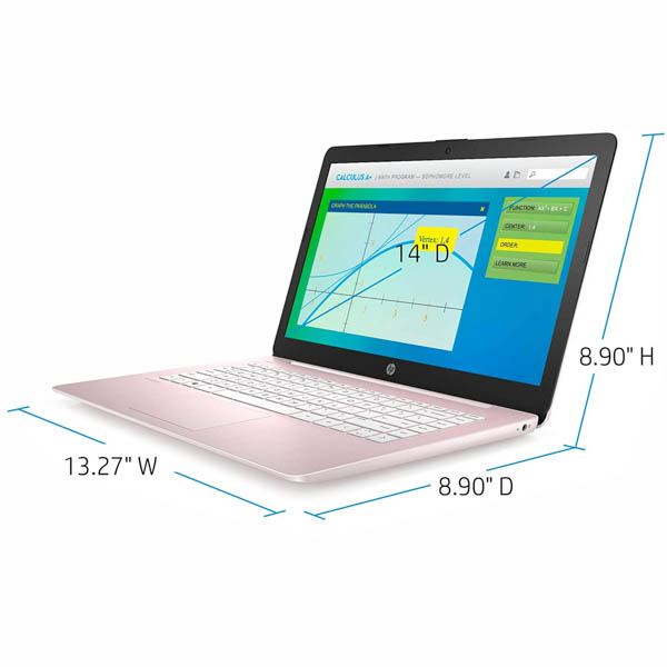 Laptop Hp 14-cb172wm Rosa 14 , Intel Celeron N4000 4gb De Ram 64gb Ssd, Intel Uhd Graphics 600 1366x768px Windows 10 Home.