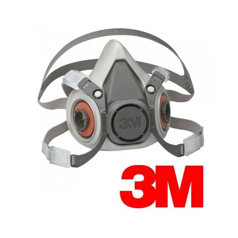 Mascarilla Respirador Media Cara 3m 6200 Sin Filtros 4 opiniones