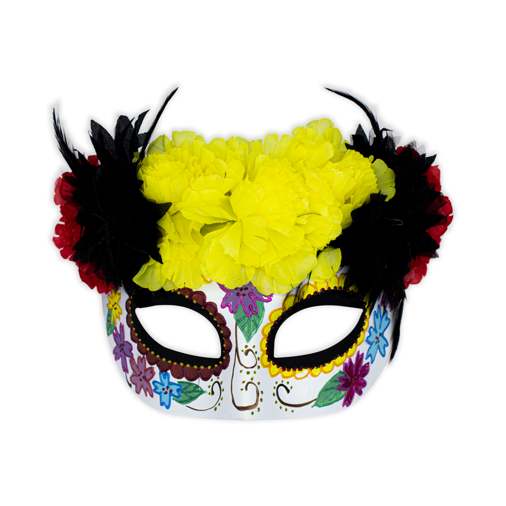 Máscara Antifaz Catrina  PVC Alta Resistencia